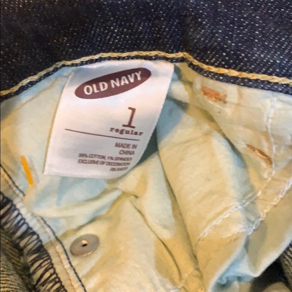 Old Navy The Sweetheart Denim Blue Jeans Dark - Picture 8 of 8